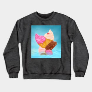 ice crem Crewneck Sweatshirt